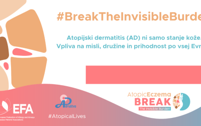 Atopijski dermatitis: prekinimo nevidno breme bolezni
